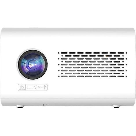 Projecteur domestique T100 Mini Portable Multifonctionnel Wi-Fi Version HD avec prise américaine (1/5)