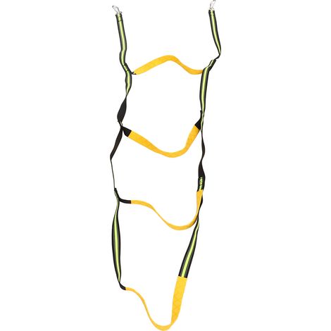 Échelle de corde vert clair légère résistante portable 4 marches pour bateau yacht accessoires (1/5)