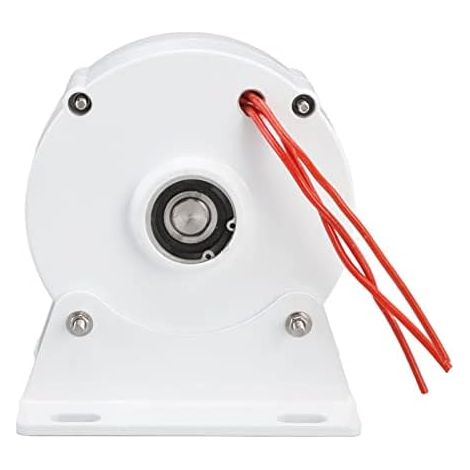 Générateur de Moteur Électrique 6000W, Alternateur Triphasé Engrenage Domestique avec Coque en Alliage d'Aluminium Générateur à Aimant Permanent Basse Vitesse pour Éolienne Horizontale (1/5)