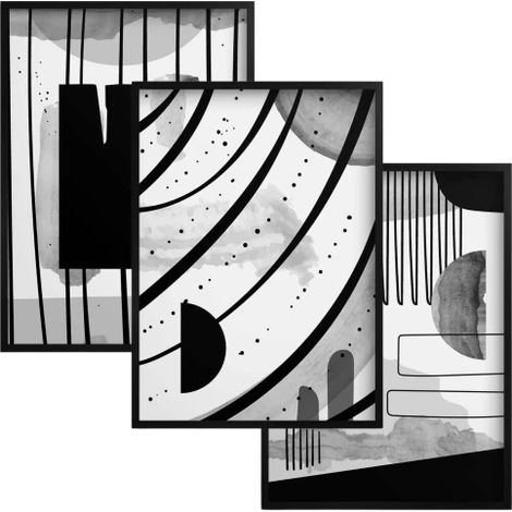 Affiches et images murales abstraites et modernes pour décoration de chambre à coucher (1/5)