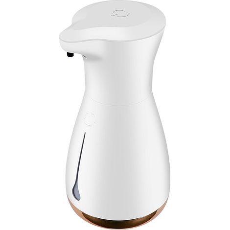 Distributeur de savon automatique intelligent pour la maison, distributeur de savon mousse mains libres, distributeur de savon électrique sans contact, adapté à la salle de bain et à la cuisine. (1/5)