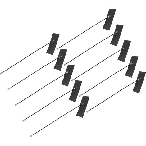 10 antennes NZ4GFPC010 868M 915M 2G 3G LTE 4G NBIOT 5 dBi FPC interne omnidirectionnelle à gain élevé (1/5)