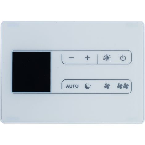 Comando remoto a muro smart lcd a modulazione continua per fan coil daikin ekwhctrl1
