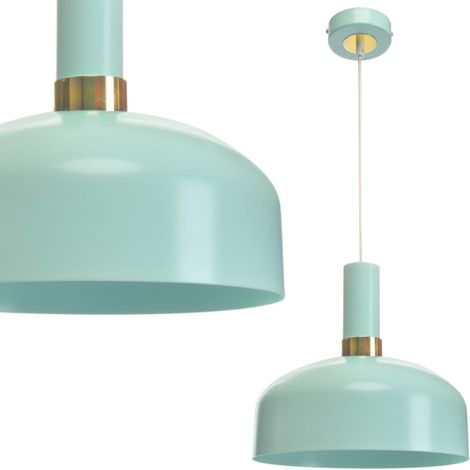 Malmö mintfarbene Hängelampe 1xE27 (1/4)