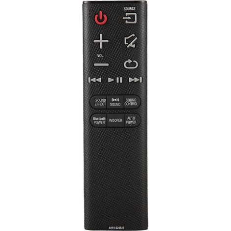 Télécommande Ah59-02692E pour barre de son Samsung Audio Ah59-02692E Ps-Wj6000 Hw-J355 Hw-J355/Z (1/5)