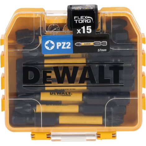 Stanley Set de 15 embouts Pz2 57 mm présentoir comptoir 21 sets 15 pièces