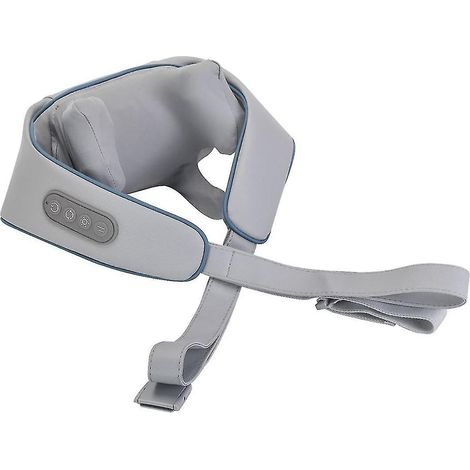 Coussin de massage électrique pour le corps entier, le cou, le dos et les épaules, avec pétrissage et massage des muscles. Écharpe chauffante pour les cervicales. (1/5)