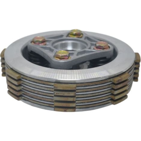 Ensemble tambour d'embrayage à 5 disques et 4 piliers pour moteur de moto CG125, tambour Todas Fan125, carter d'embrayage, matériau résistant à l'usure. (1/2)