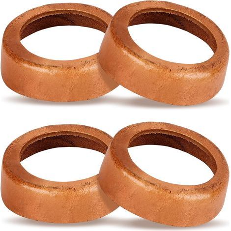 Jognee Lot de 4 manchons de piston pour pompe à bras - Pompe de jardin - Type 75 - Manchon en cuir - Pompe à main - Pièce de rechange - Joint en cuir de type 75 (1/5)