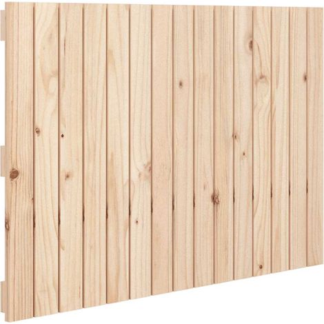 Maison Exclusive - Wand-Kopfteil 95,5x3x60 cm Massivholz Kiefer (1/5)