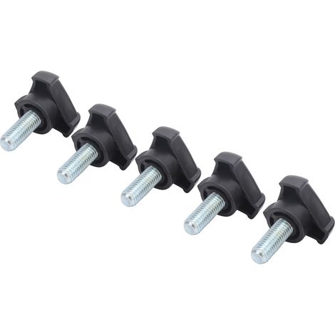 Satz mit 5 M10 25mm dreieckigen Kunststoff-Klemmschrauben (1/5)