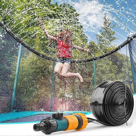 Arroseur pour trampoline, jeux d'eau en extérieur, jeux d'eau pour enfants, jardin et été (1/5)