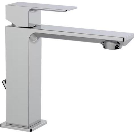 Miscelatore lavabo con scarico automatico 1"1/4G Paffoni serie Elle EL075HCR Cromato - Ottone (1/2)