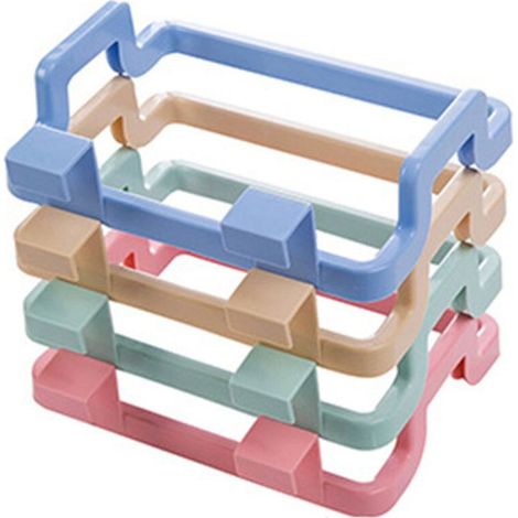 4 Pièce Porte d'armoire Porte-Sac Ordures,Suspendu Un Support de Cuisine Poubelle Support Sac Poubelle Etagère de Rangement Porte-Sacs Poubelle Portant,pour Poubelle à Suspendre (1/4)