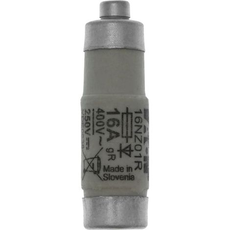 Eaton Sicherungseinsatz, Niederspannung, 16 A, AC 400 V, 50 kA, D01, gR, IEC, ultra rapid, 16NZ01R
