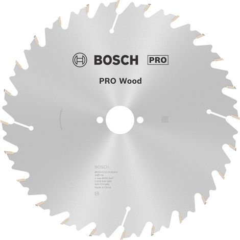 Bosch PRO Wood Kreissägeblatt, 250 x 3,2 x 30 mm, T24, für TKS