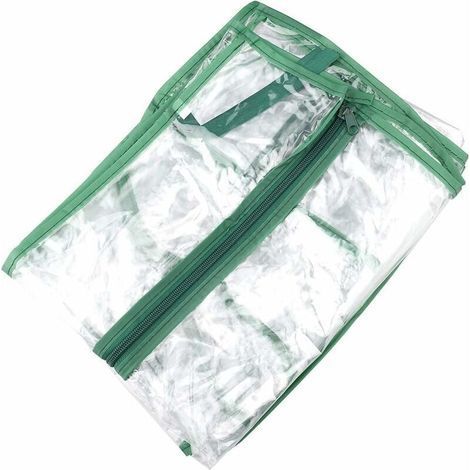 Housse de rechange pour serre à 3 étages en plastique transparent pour mini serre - Pour cadre extérieur à 3 étages - Accessoires de jardin (sans cadre) (1/5)