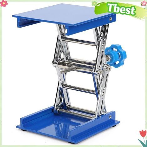 Cric à ciseaux, supports de levage à ciseaux 100 X 100 mm avec une capacité de maximale de 5 kg pour vos besoins de (1/4)