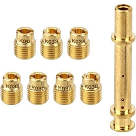 Jeu Gicleurs Carburateur Pour Honda GX140 pour coleman pour tillotson pour cuivre , compatibilité pour gx160/ pour gx200, résistance chaleur, installation pour facile, performance optimale (1/5)