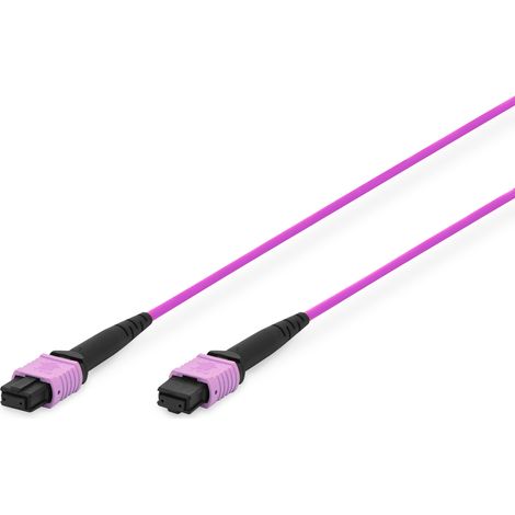 Digitus 10m MPO OM4 10m MPO / MTP MPO / MTP Porpora cavo a fibre ottiche