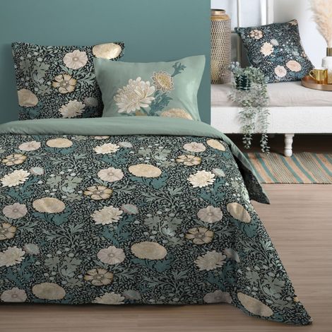 Parure de lit 4 pièces ALFONS coton 57 fils (1/3)