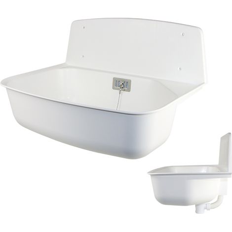 Kunststoff-Universal-Ausgussbecken "Basic", weiss (1/5)
