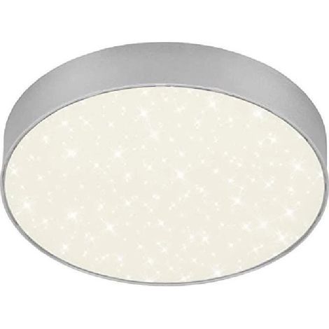 Plafoniera led Flame Star 21 cm 16w 1600lm efecto cielo estrellado argento
