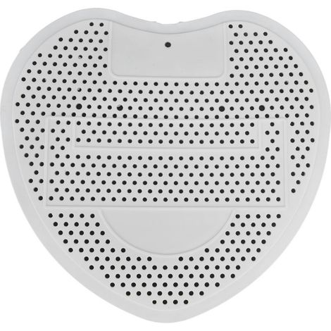 Écran d'urinoir Anti-blocage, désodorisant Durable résistant aux éclaboussures pour salle de bain, bureau, restaurant, blanc (1/5)