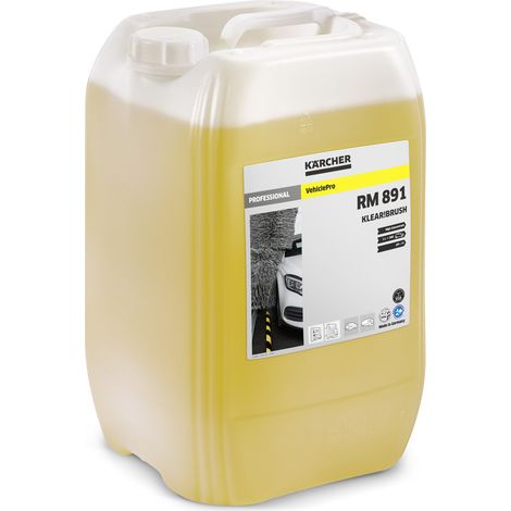 KARCHER Shampooing VehiclePro Klear Brush RM 891 62959960, Bidon de 20 L, pH 11, Conforme VDA, Poids Emballage Inclus de 21.1 kg (1/2)