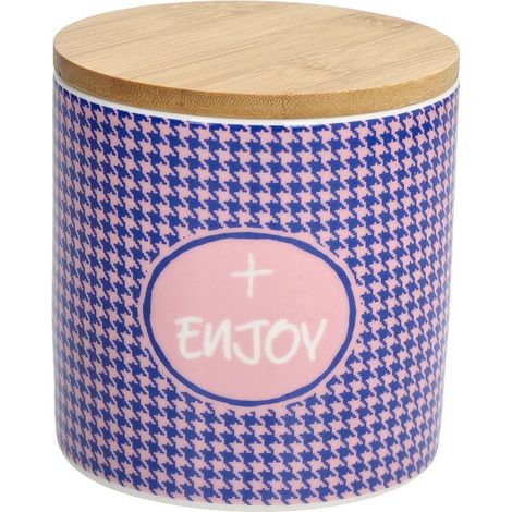 Tognana Barattolo Enjoy Good Vibes 500 Cc New Bone China Viola (1/2)