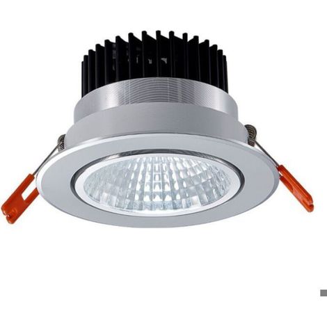 Spot Encastré LED - 7 W - Blanc Chaud - Pour Salle De Bain - Diamètre 86 Mm - Alimentation 230 V - Lot De 1 (1/3)