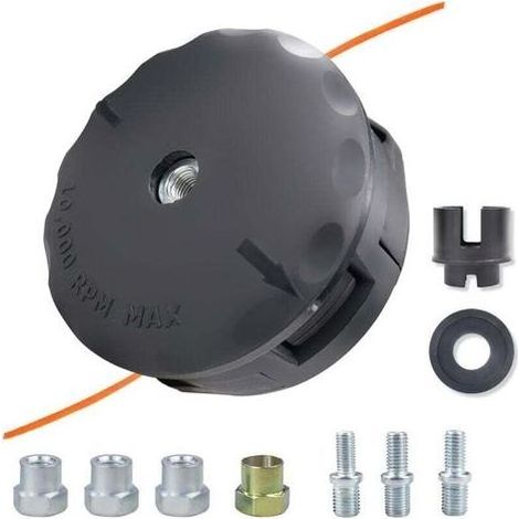 Tête De Coupe Pour Débroussailleuse Système Tap And Go M10 X 1 25 Bobine Fil Universelle (1/4)