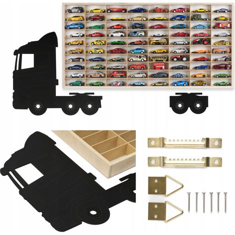 Étagère pour ressorts HOT Wheels, voitures, 80 sièges pour voitures, organisateur de camions (1/5)