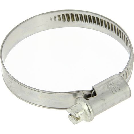 Collier serrage inox bande pleine L9  Ø32-50 W4