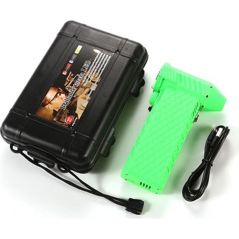 Ventilateur portable sans fil d'extérieur 110 000 tr/min, sèche-cheveux compact haute puissance, ventilateur turbo portable pour camping, vitesses réglables, souffleur de voiture sans balais (1/5)