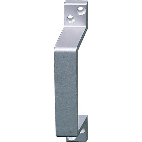 Poignée de tirage déportées aluminium profilées pour porte battante longueur 156 mm - ARLU