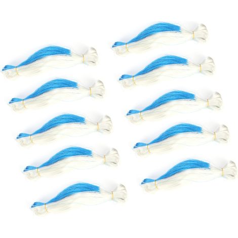Lot de 10 filets de treillis professionnels à 3 fils pour plantes grimpantes, légumes, fruits et fleurs. (1/5)