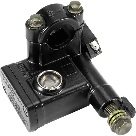 Maître-cylindre de frein hydraulique avant droit 10mm pour quad 125cc, moto cross, ATV, pit bike - pompe de frein remplacement, haute performance, compatible universelle (1/5)