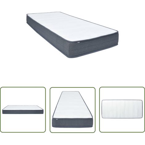 INLIFE Matelas de sommier tapissier 200x120x20 cm (1/5)