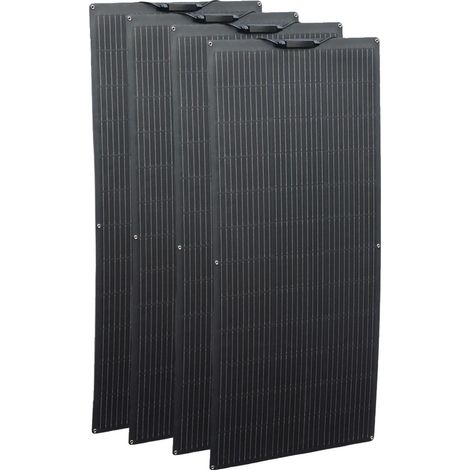 Kit de panneaux solaires, haute efficacité, design flexible, ETFE 600W 4pcs 150w (1/2)