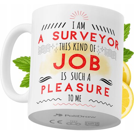 Lustige Kaffeetasse mit witzigem Textdesign für Vermesser – ideal für Geburtstage, Namenstage und Feiertage. Hochwertige Tasse für besondere Anlässe, ob im Büro oder zu Hause. Farbe: Weiß, 330 ml.