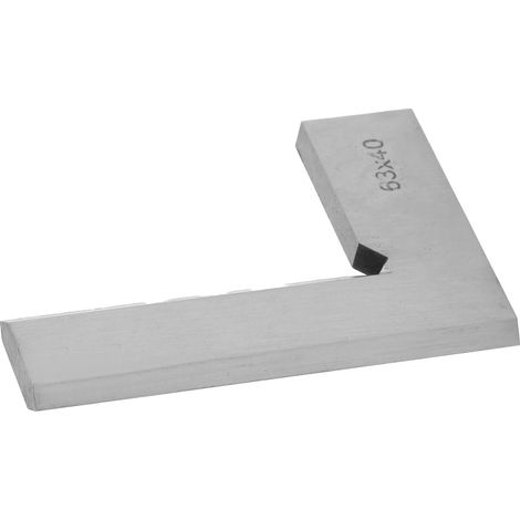 Équerre de mesure à lame de couteau 90° en acier inoxydable pour le marquage de pièces industrielles, 63 x 40 mm (1/5)