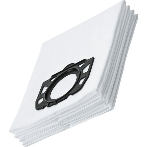 Kärcher – Sacs filtrants en feutre pour aspirateur – Lot de 4 sacs 28630060 – Triple épaisseur pour filtration supérieure – Compatible MV 4/5/6 (1/4)
