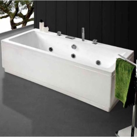 Vasca da bagno idromassaggio di design Iride  Vasca senza rubinetteria