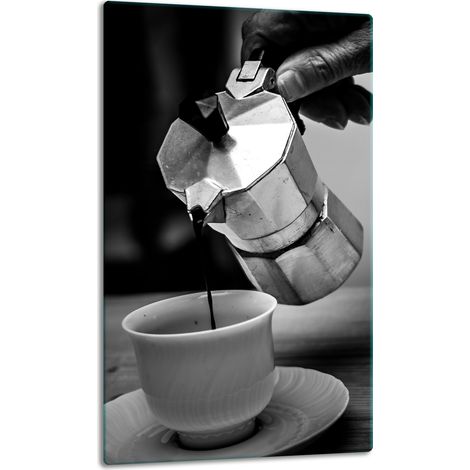 TABLERO DE MESA DE PANEL DE CRISTAL 30x52 CAFÉ (1/5)