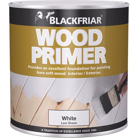 Blackfriar BF0370001E1 Wood Primer White 500ml BKFWPW500