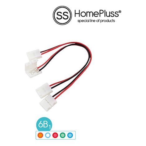 Bolsa 2 conectores para tiras LED monocromo