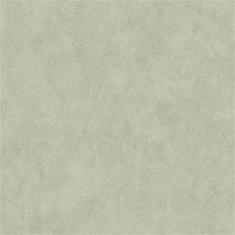 Textured wallpaper wall Profhome 782271 hot embossed non-woven wallpaper textured with decorative render look shimmering green pale green 5,33 m2 (1/5)
