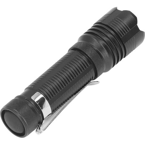 Petite Lampe de Poche XHP50, Zoom Télescopique, Porte-stylo (1/5)