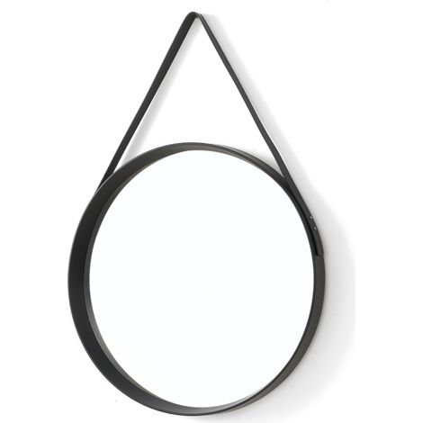 Miroir décoratif suspendu, Ø 51 cm